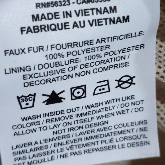 Nike Swoosh-logo faux-shearling short‎ teddy jacket plus size 2X new!! - Picture 8 of 12